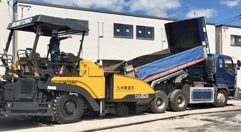 HA60W-10 初施工立ち合い | 渡辺重機